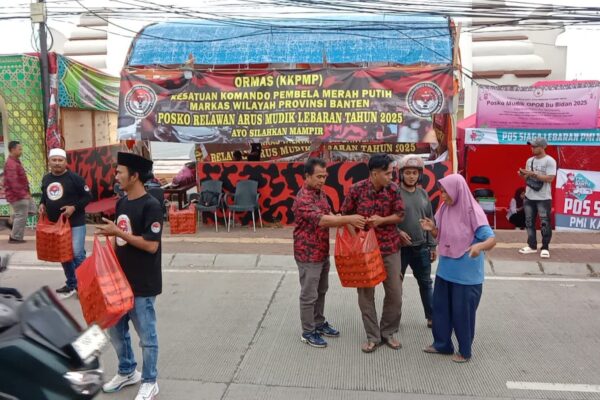 KKPMP Banten Dirikan Posko Relawan Mudik Lebaran, Wujud Kepedulian kepada Pemudik